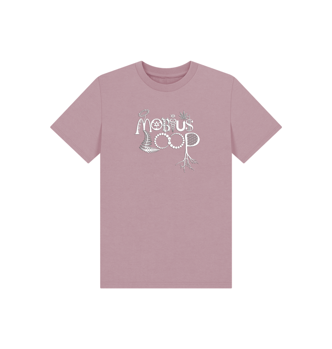 Mauve Kids Mobius Loop Organic T-Shirt