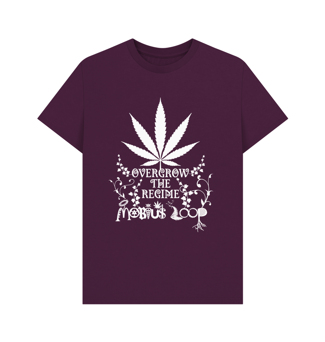 Purple Printed T-shirt
