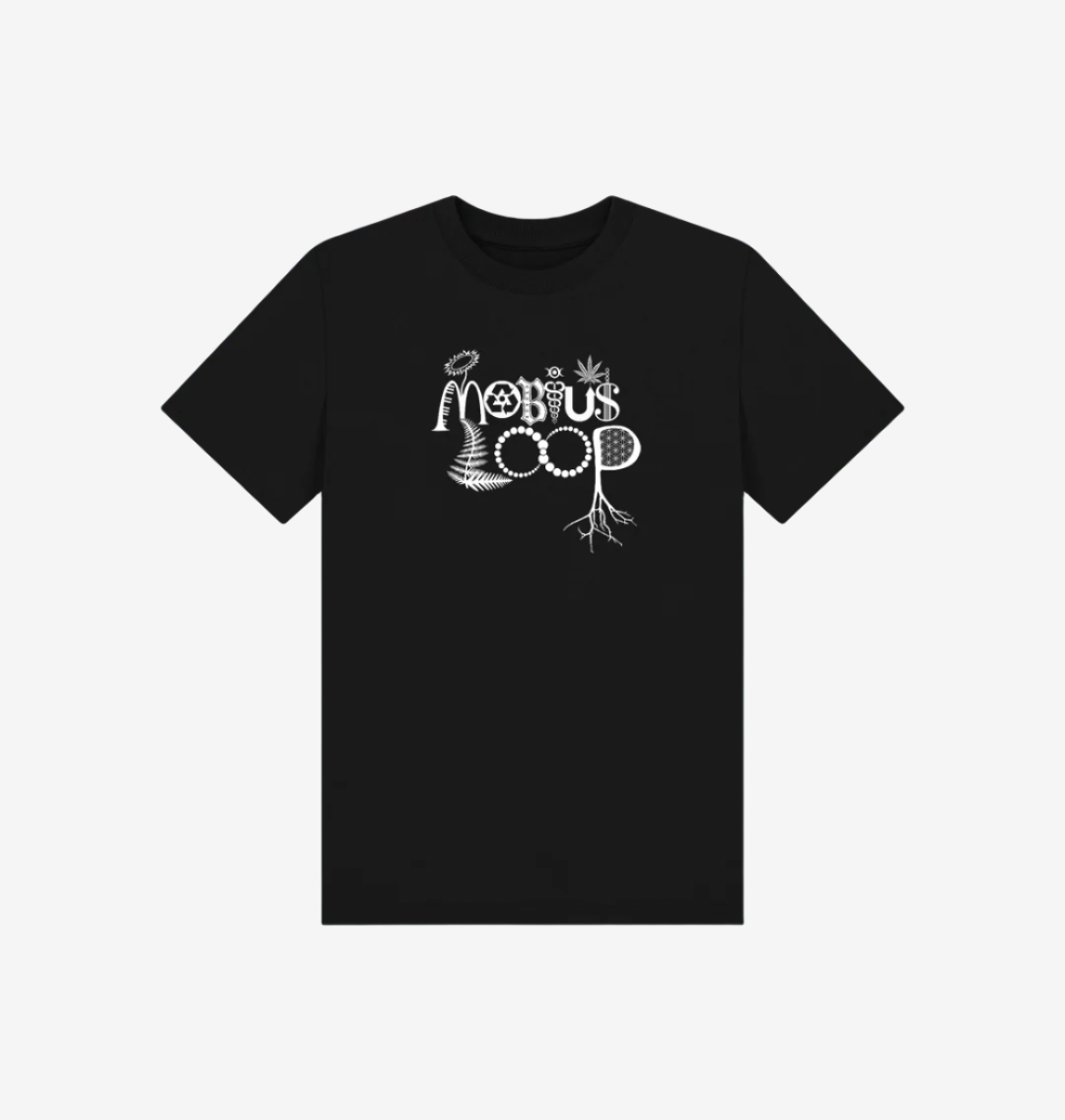 Black Kids Mobius Loop Organic T-Shirt