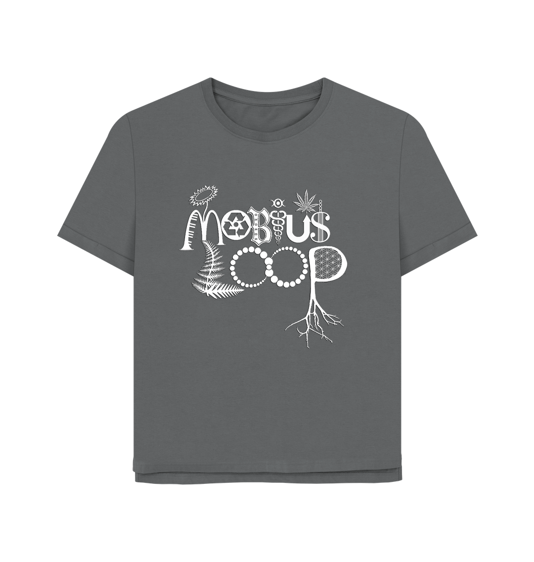 Slate Grey ***NEW*** Mobius Loop Women's Organic T-Shirt