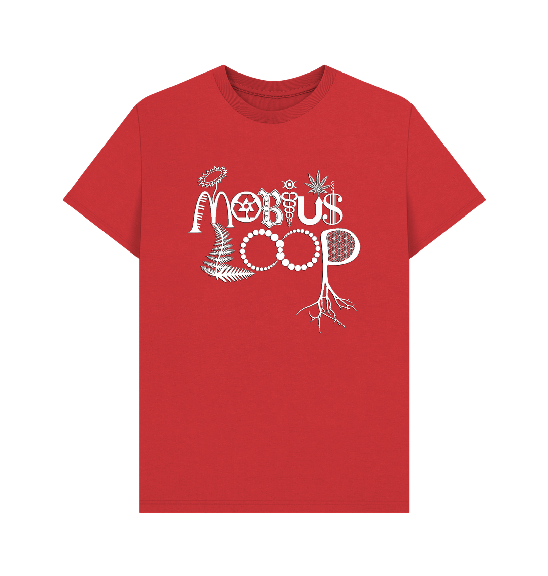 Red ***NEW*** Mobius Loop Men's Organic T-Shirt