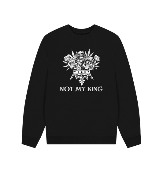 Black Printed Sweater