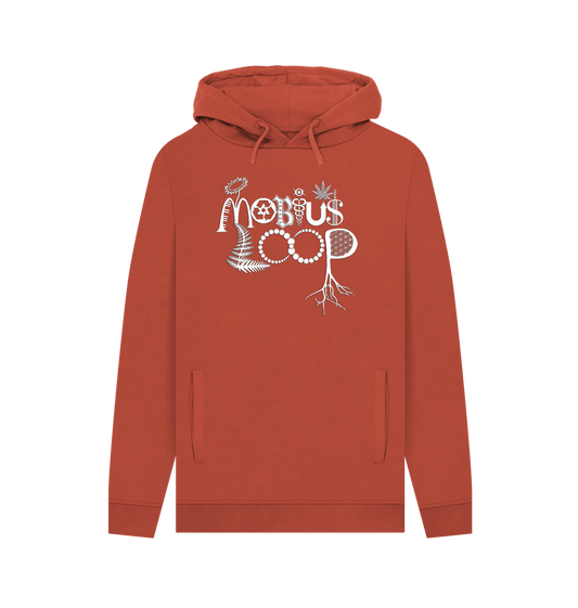 Rust ***NEW*** Mobius Loop Unisex Hoodie