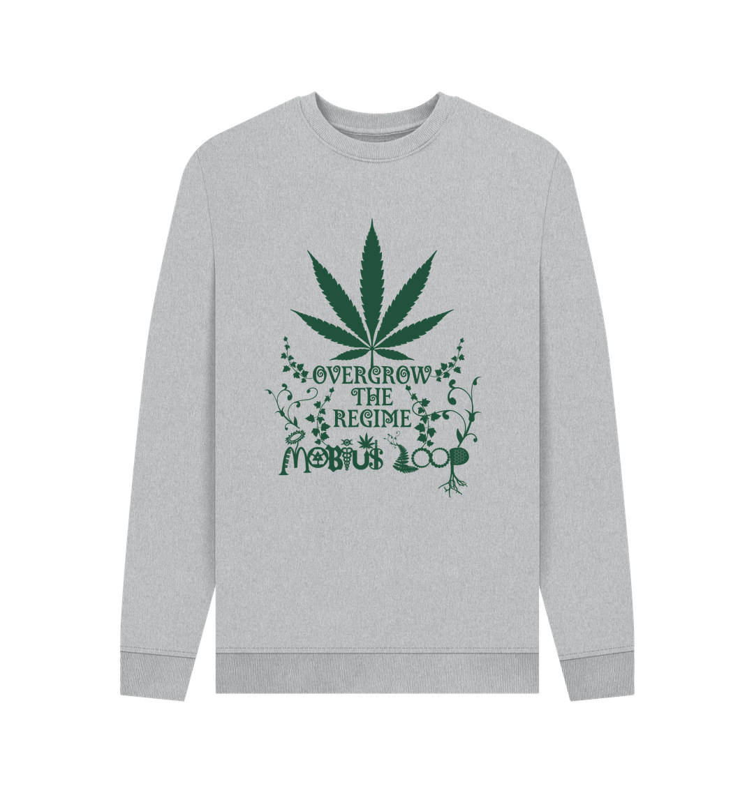 Grey Recycled Printed Sweater