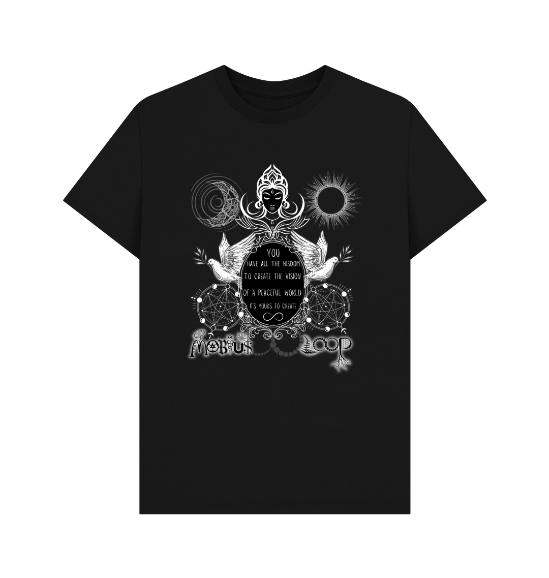Black Printed T-shirt