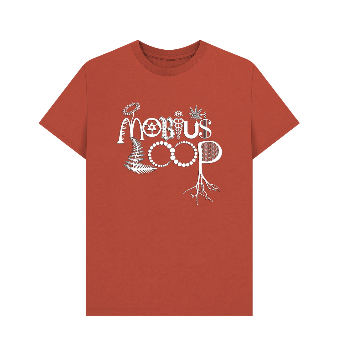 Rust ***NEW*** Mobius Loop Men's Organic T-Shirt