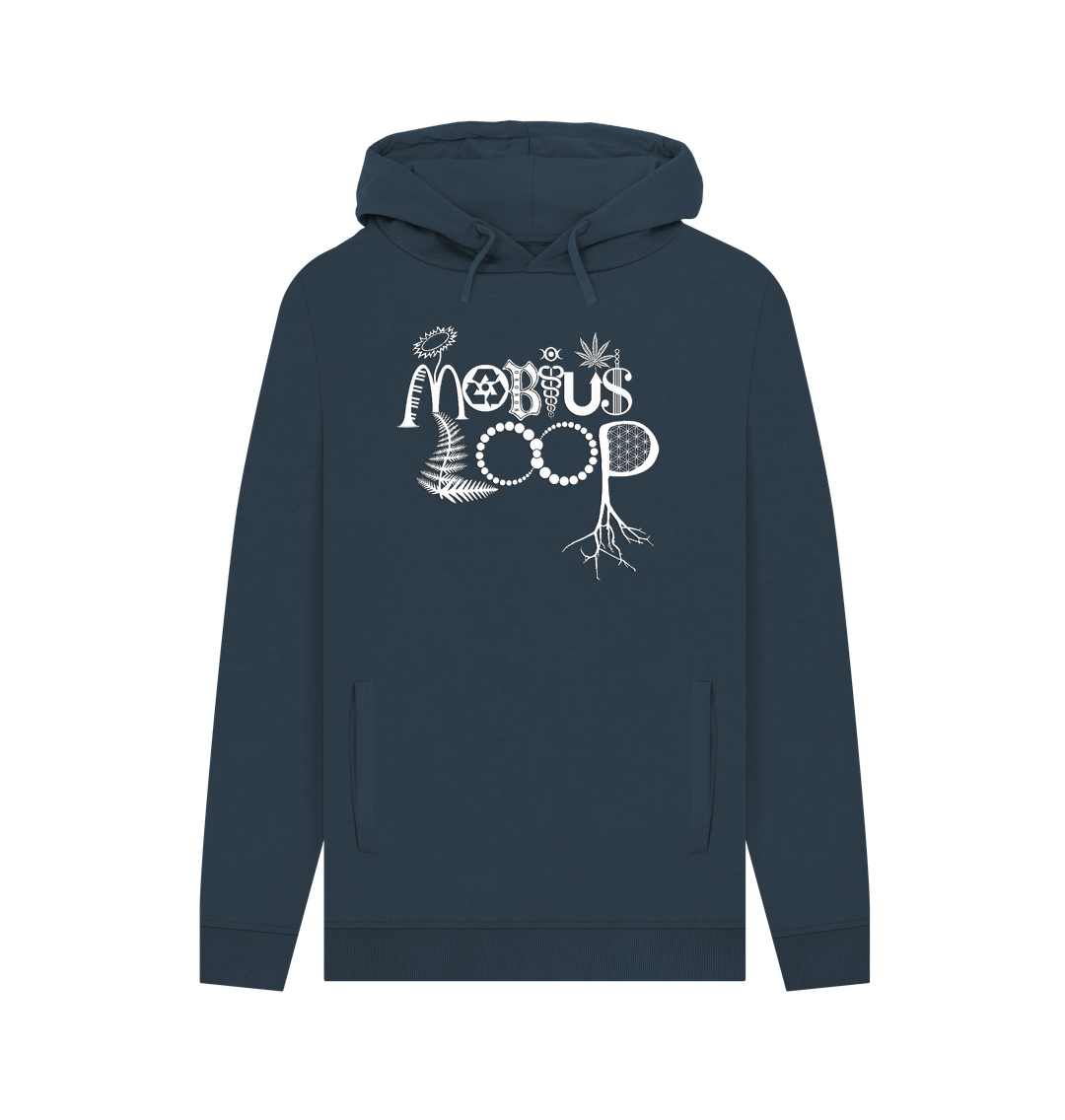 Navy ***NEW*** Mobius Loop Unisex Hoodie