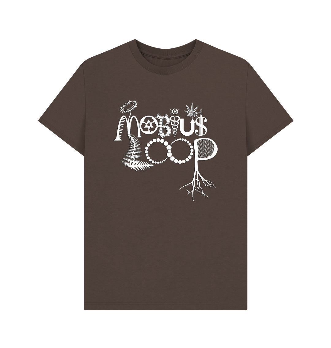 Chocolate ***NEW*** Mobius Loop Men's Organic T-Shirt