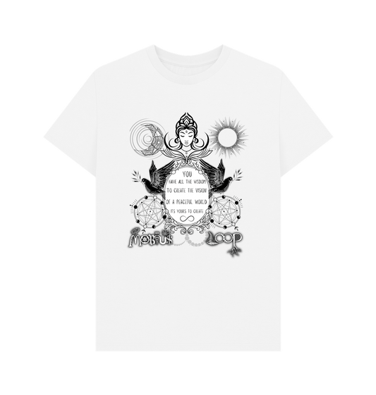 White Printed T-shirt