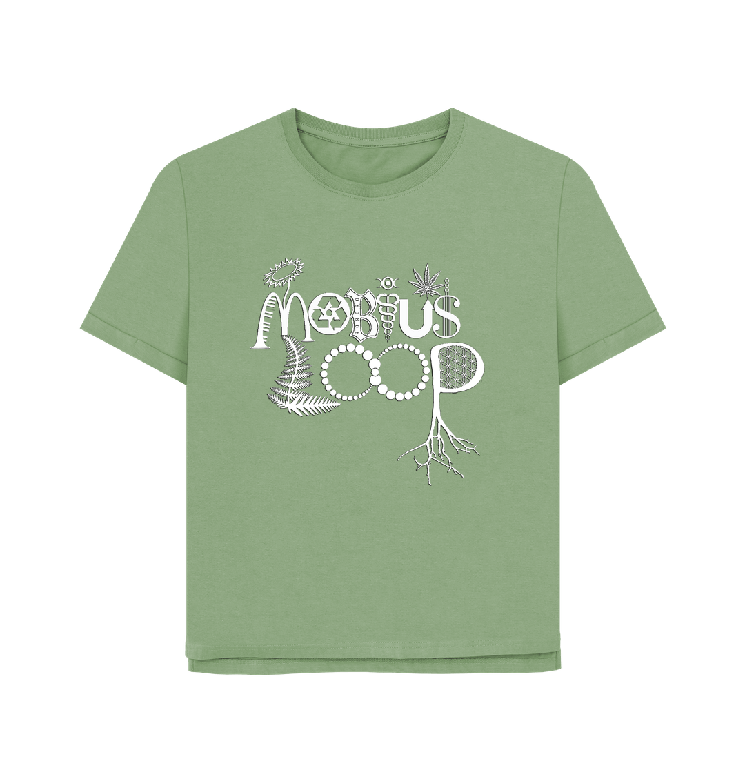 Sage ***NEW*** Mobius Loop Women's Organic T-Shirt