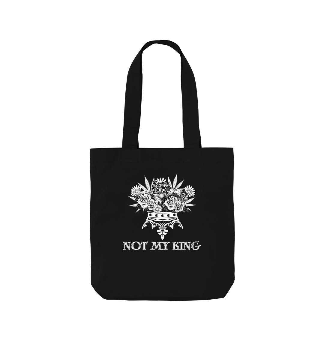 Black Printed Bag