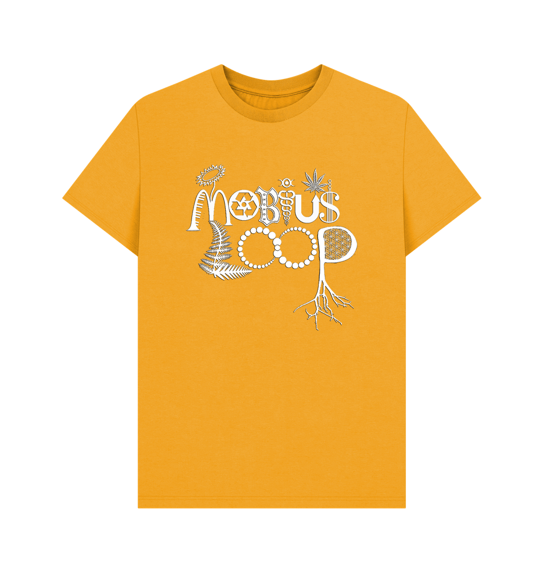 Mustard ***NEW*** Mobius Loop Men's Organic T-Shirt