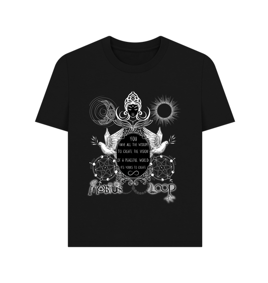 Black Printed T-shirt