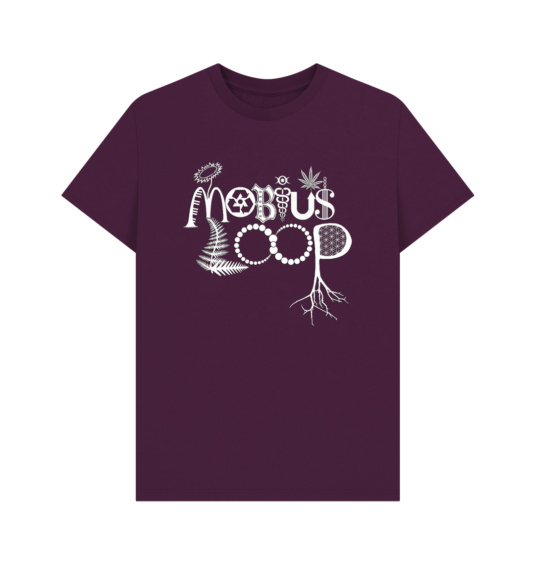 Purple ***NEW*** Mobius Loop Men's Organic T-Shirt