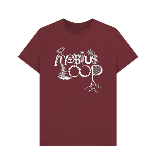 Red Wine ***NEW*** Mobius Loop Men's Organic T-Shirt